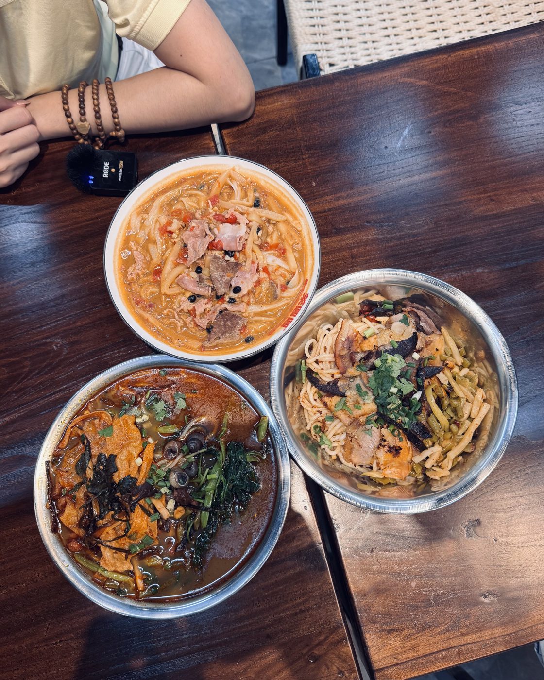 中山路美食街的三碗粉