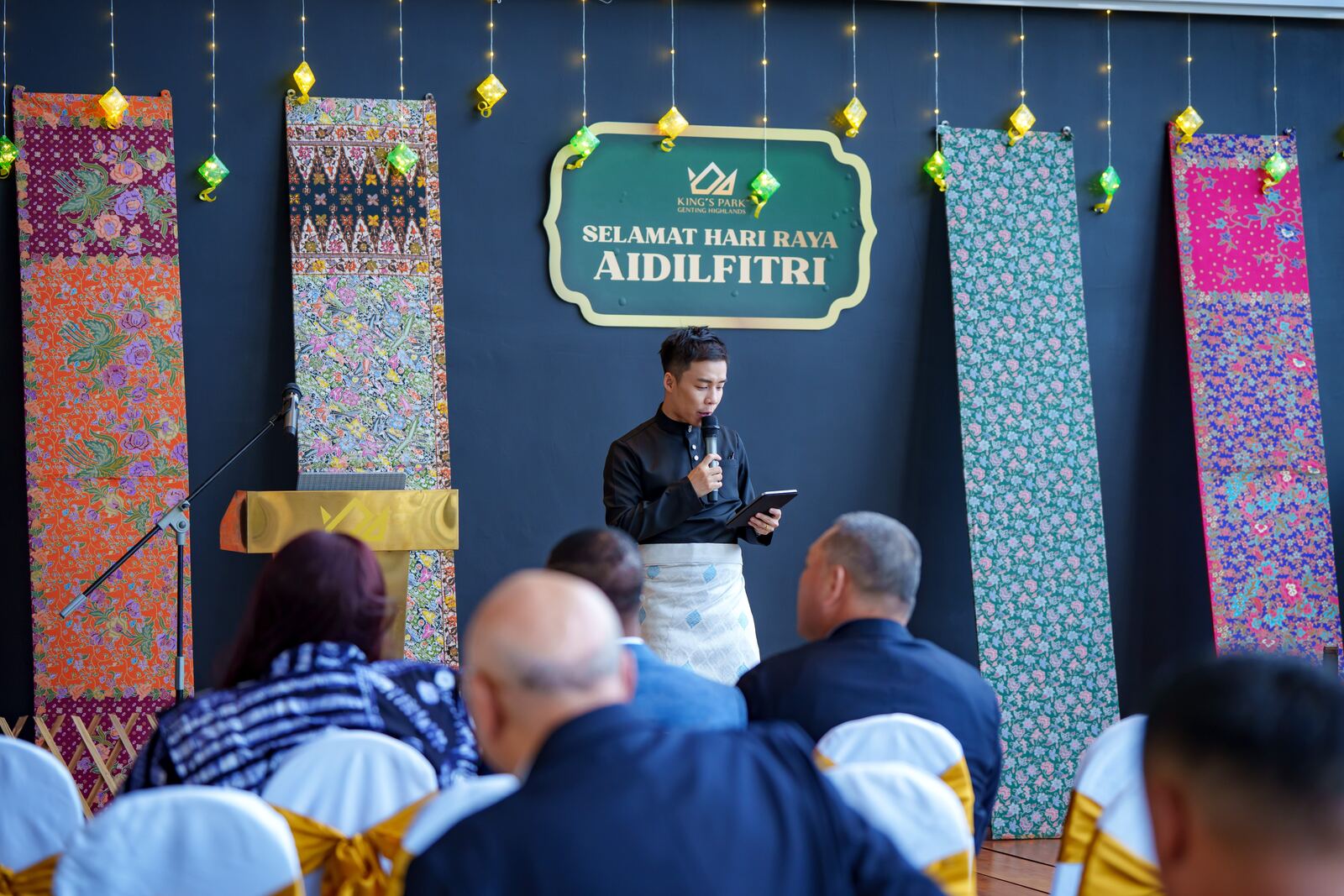 JC Cheah hosting a Hari Raya Aidilfitri celebration