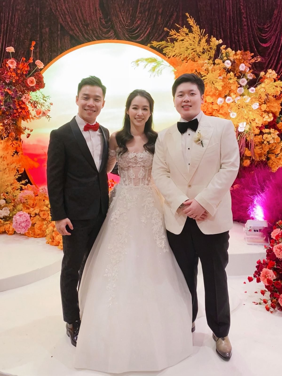 Wedding reception hosted for Eelyn and Kay Shen