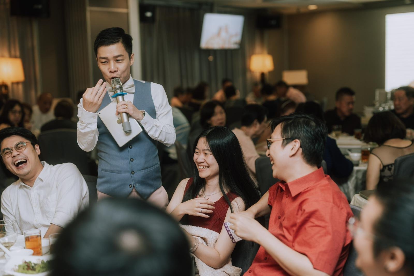 Wedding moment