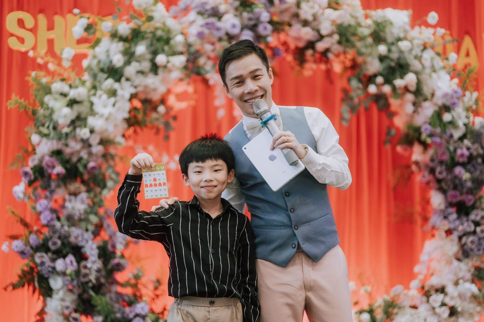Wedding moment