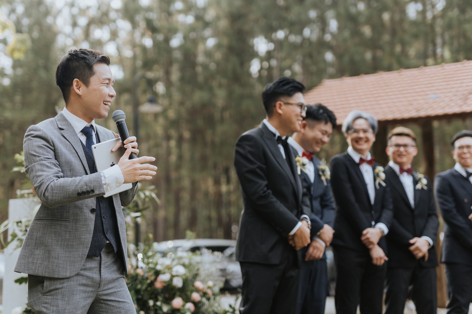 Wedding moment