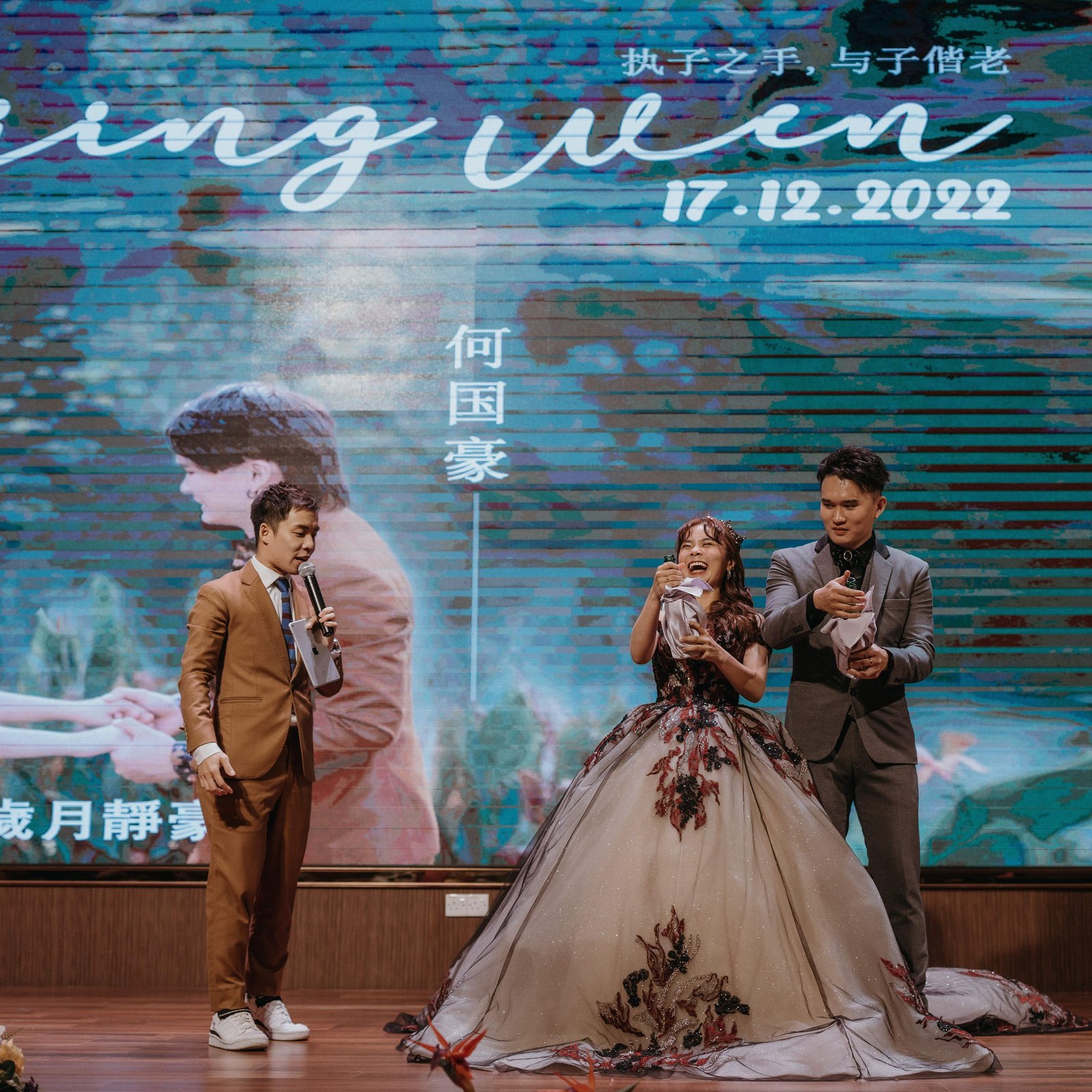 Wedding moment